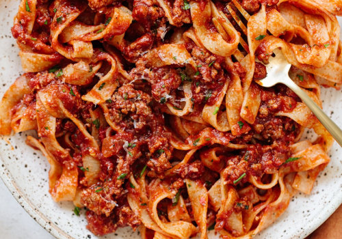 The Best Pasta for Meat-Based Sauce: A Guide to Perfect Pasta Sauce Recipes